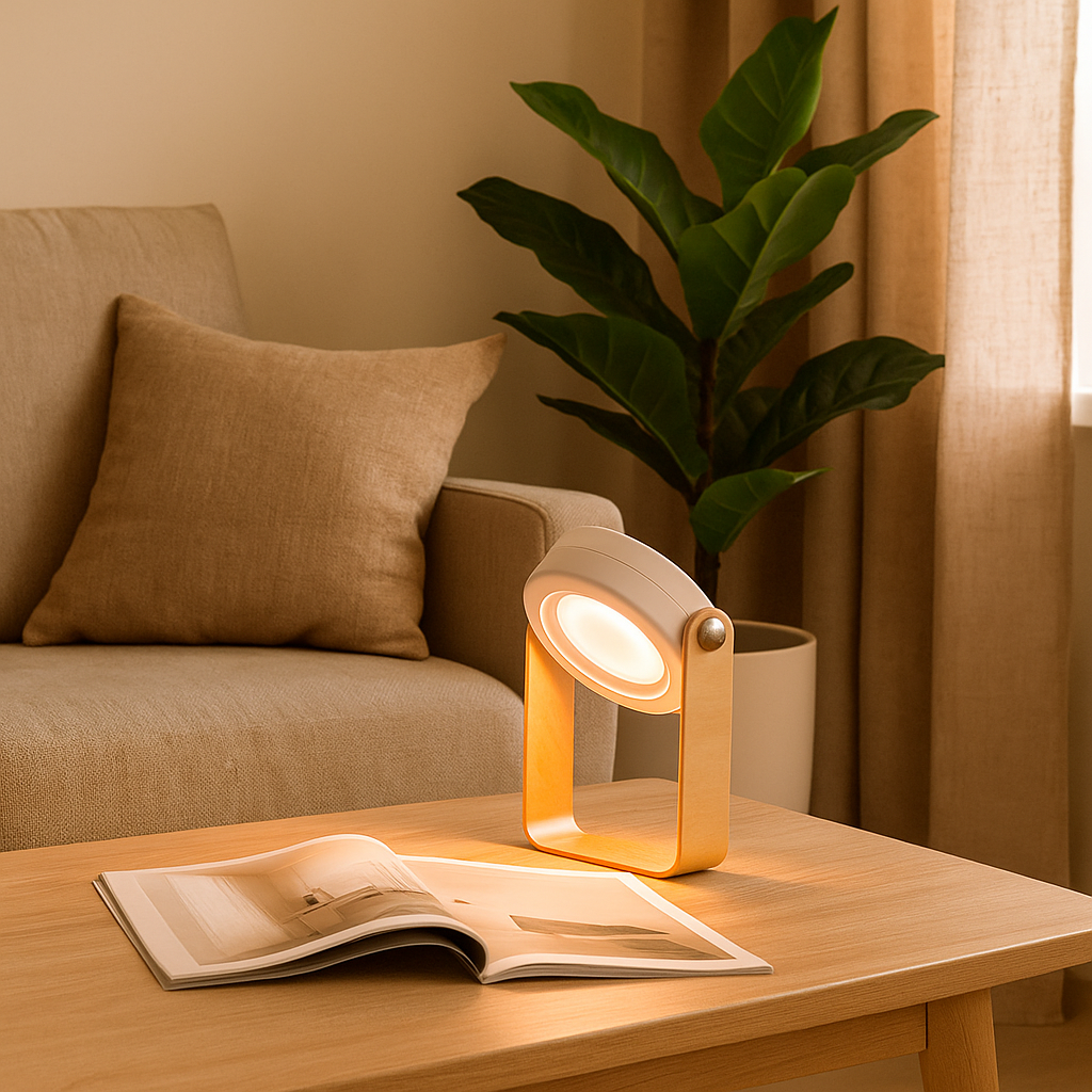 Składana Lampa Stołowa LED