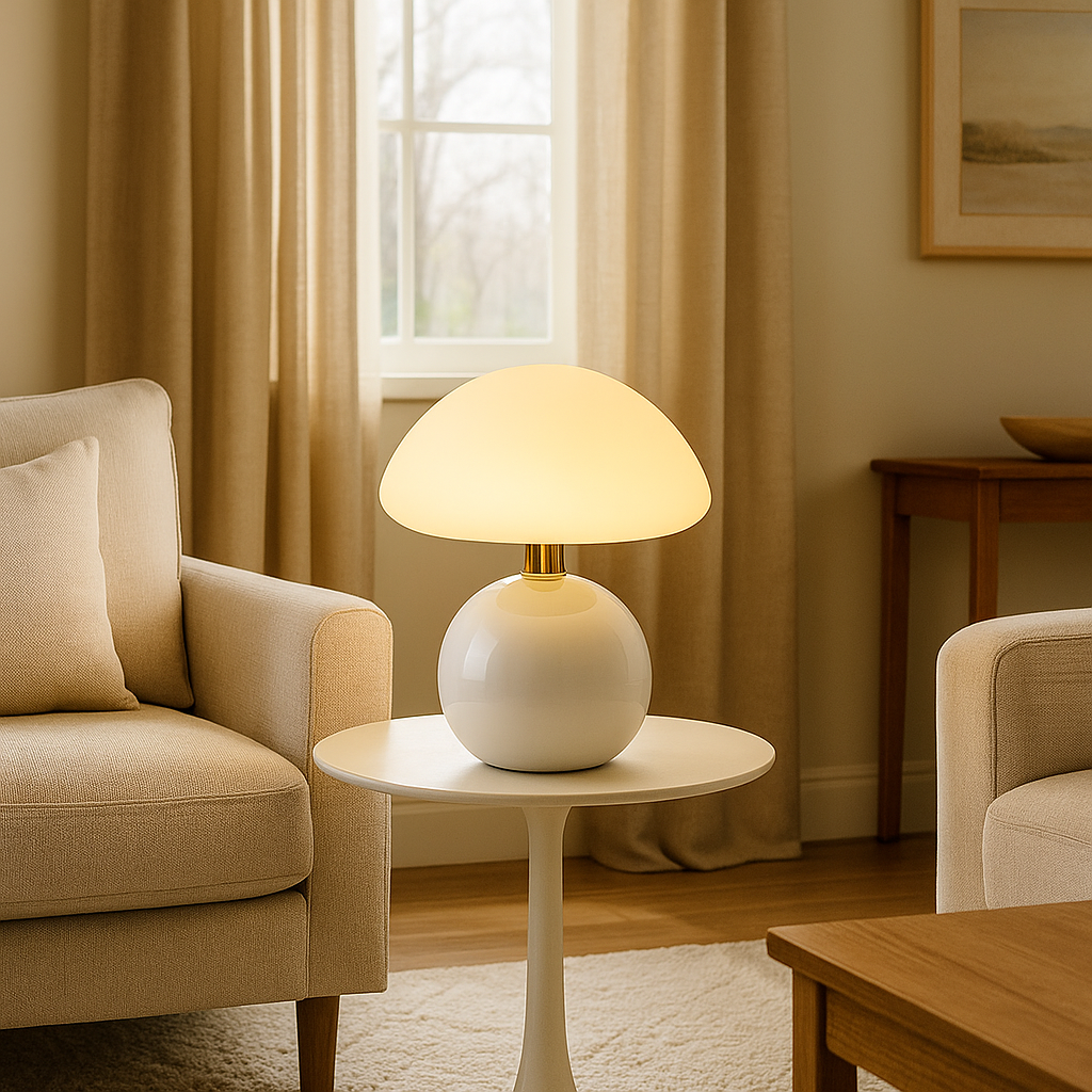 Pilzowa Lampa Stołowa LED