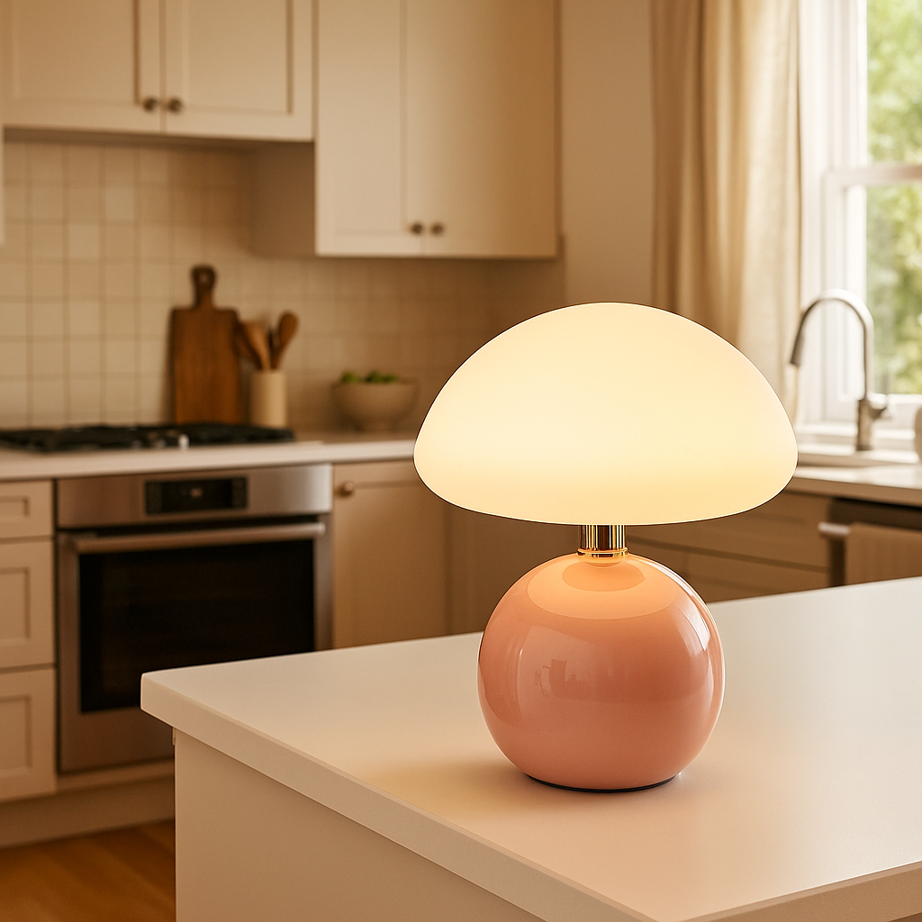 Pilzowa Lampa Stołowa LED