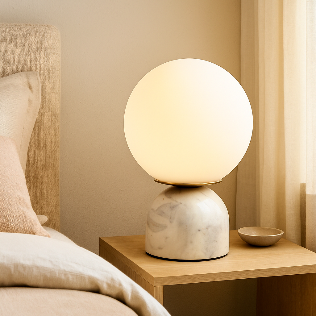 Kopułowa Lampa Stołowa LED