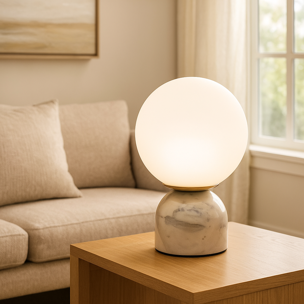 Kopułowa Lampa Stołowa LED