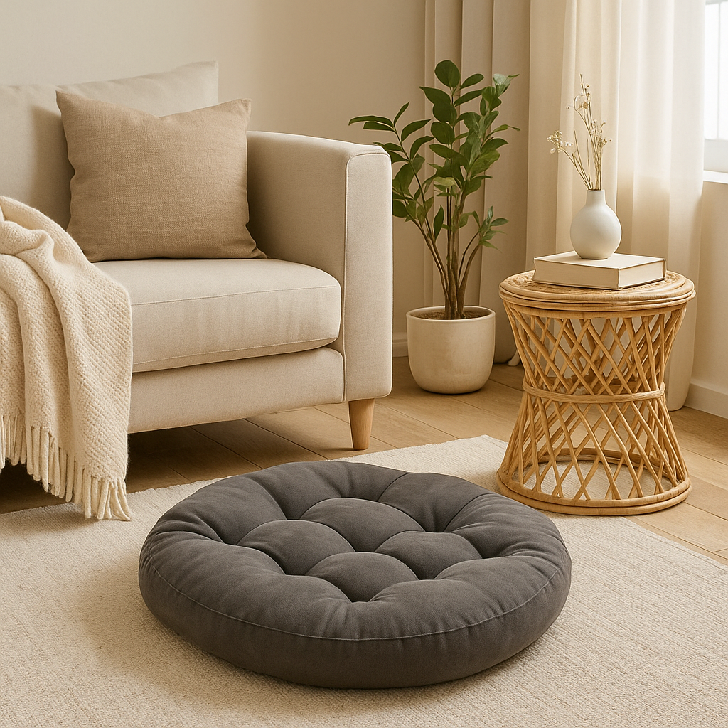 Okrągła Poduszka Siedziskowa