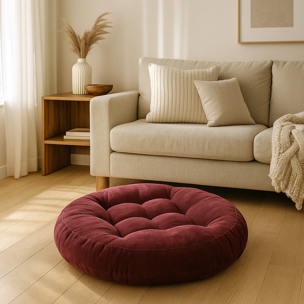 Okrągła Poduszka Siedziskowa