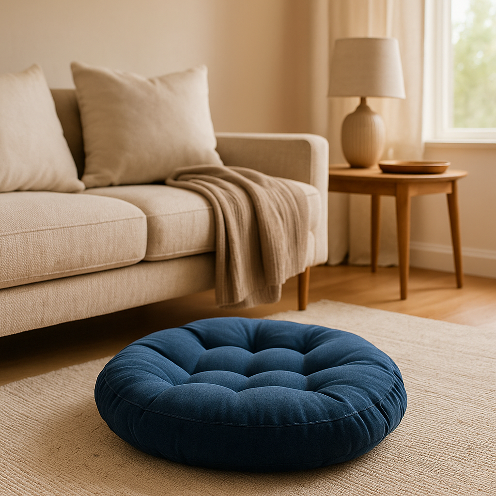 Okrągła Poduszka Siedziskowa