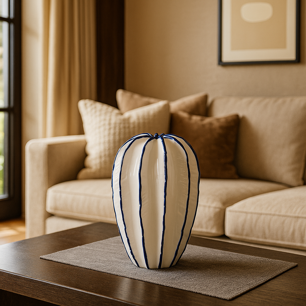 Ceramiczny wazon dekoracyjny