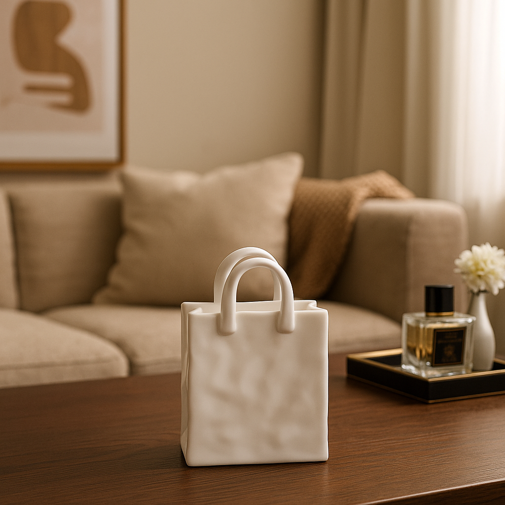 Ceramiczny wazon dekoracyjny