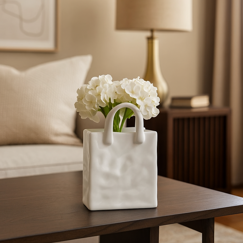 Ceramiczny wazon dekoracyjny